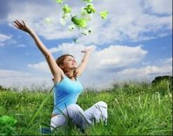 You can become infected with helminths in nature