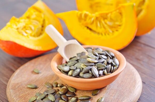 Pumpkin seeds to remove parasites from the body