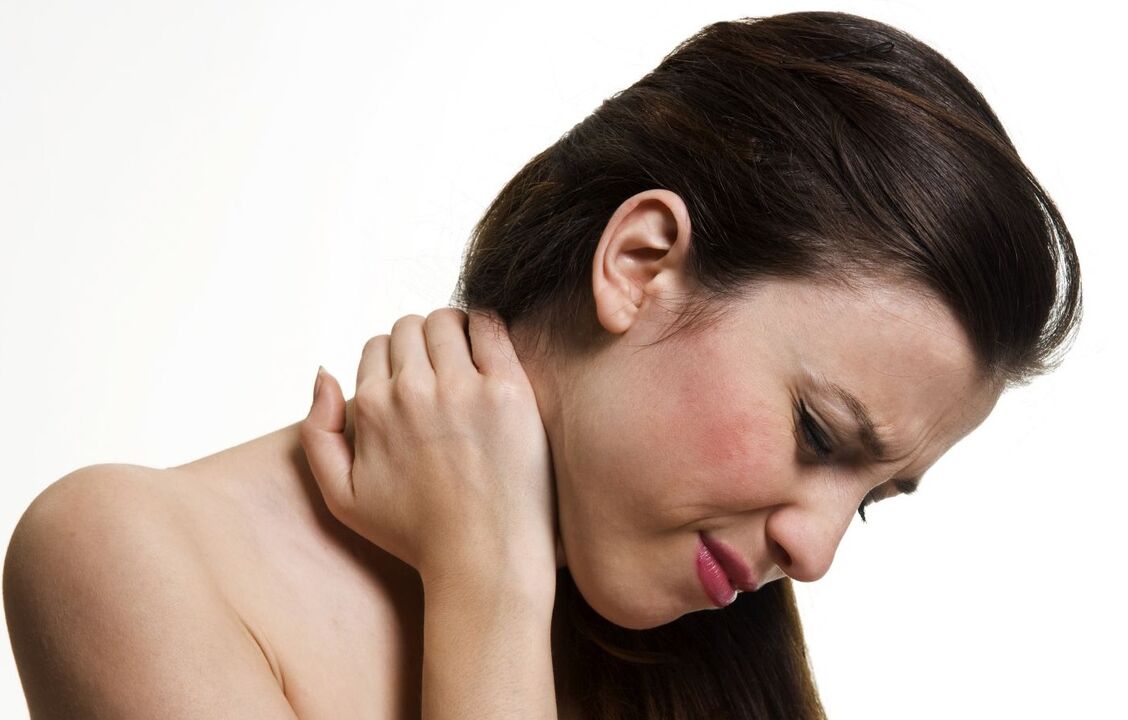 Neck and muscle pain in worms