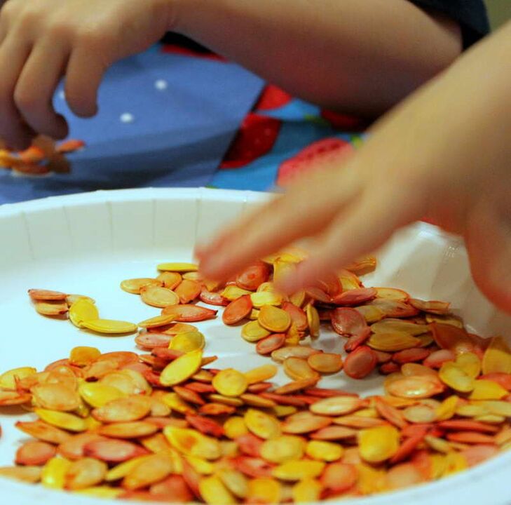 Most recipes with pumpkin seeds for adults are also suitable for children, although the quantity is reduced